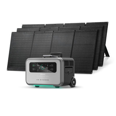 SuperBase Pro + 3x 200W Solar Panel